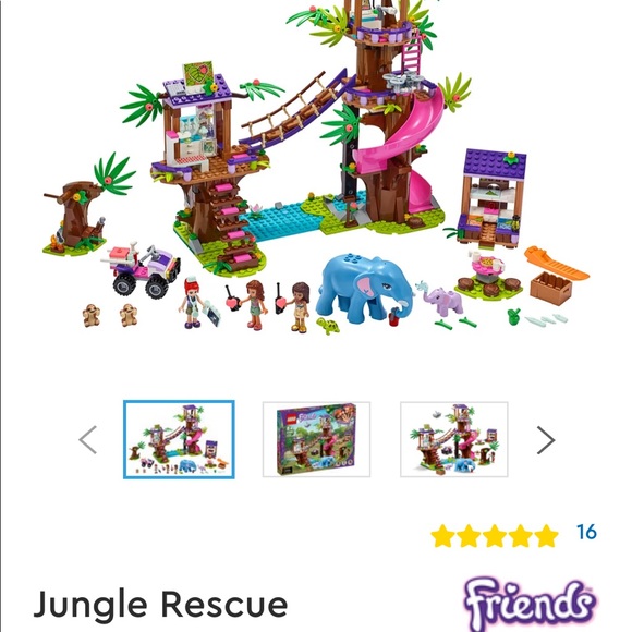 Lego Jungle Rescue Base 41424 - Picture 3 of 8